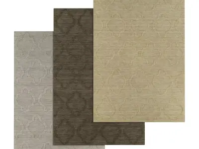 Rug Set 1257 3D model