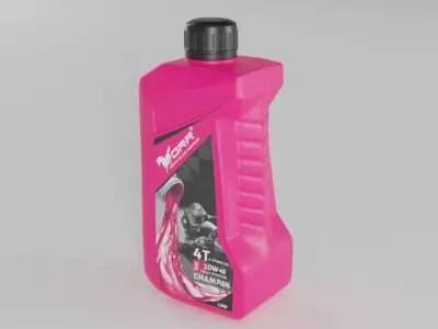 Engine Oil Free 3D model