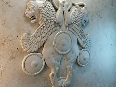 3D model Griffin Achaemenid 3D model