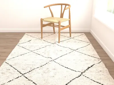 Rugs No 499 Low-poly 3D model