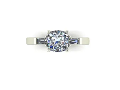 Diamond Fashion RinR12 3D print model