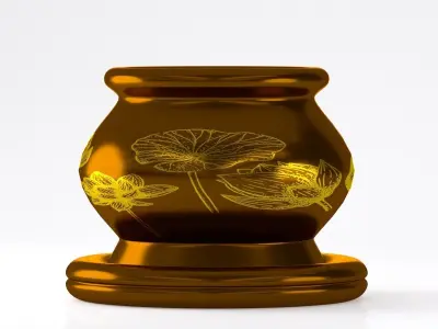 Buhhda Altar Set 3D model