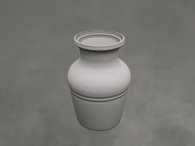 Ancient Vase  Low-poly 3D model