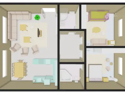Home design 3D model purchase
