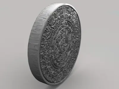 mayan calendar Free 3D model