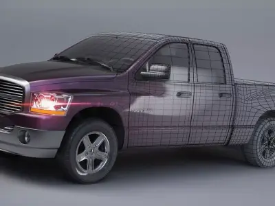 2007 Dodge Ram 2500 Pickup 3D model
