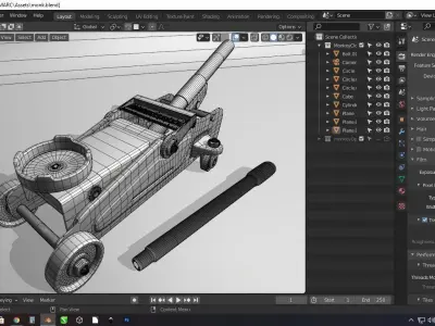 car coveralls 3D model