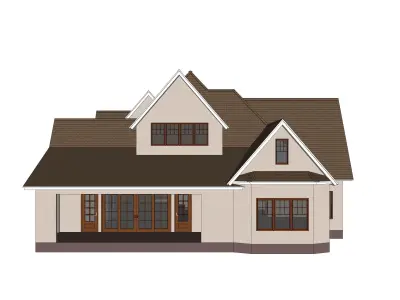 French House 15 -Archimple LLC 3D model