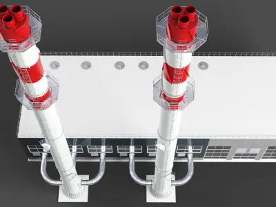 Boiler House 3D model