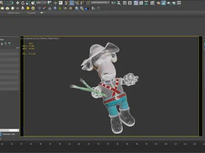 monkey toon yacht chimp club unreal bored mod engine 3D model