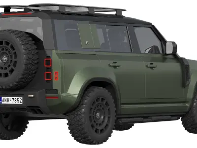 Land Rover Defender Octa EXPLORER PACK 3D model