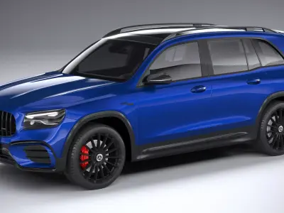 Mercedes-Benz GLB35 AMG 2024 3D model