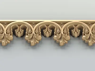 Molding 052 Gothic 3D model