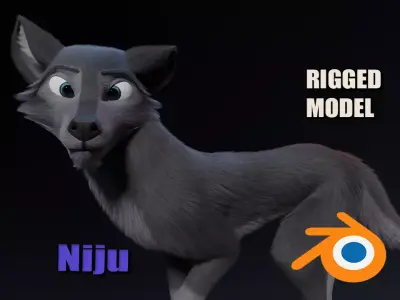 Niju Wolf 3D model