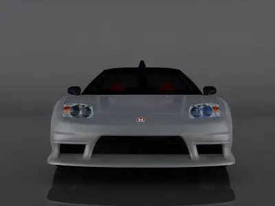 Honda NSX-R GT Low-poly 3D model
