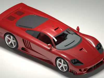 Sport Car  3D model 2