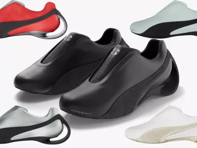 Puma Rombaut Levitation sneaker Low-poly 3D model