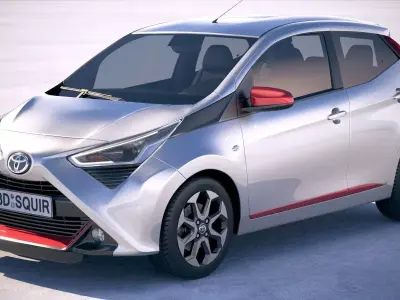 Toyota Aygo 2019 3D model