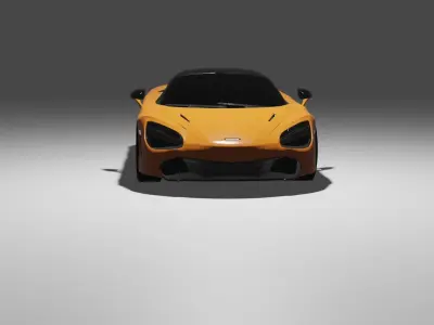 McLaren 3D model by klausaj