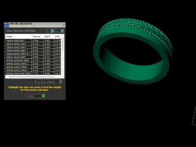 Wedding Rings 3D print model