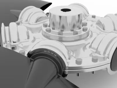 Helice propeller 3D model