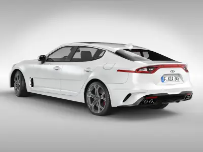 Kia Stinger GT 2018 3D model