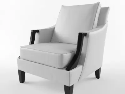 Holly Hunt Encore Club Chair 3D model