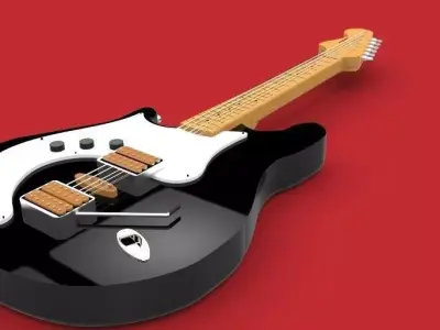 Electric Guitar  Free 3D model