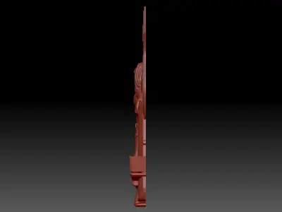 Route 3D print model