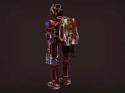 ROBOT L99 PBR GAME READY 3D model