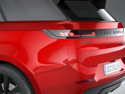 Range Rover Sport HSE 2023 3D model