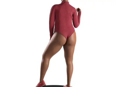 RBK Cardio B Bodysuin Mannequin 3D model