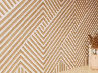 Wall wood seamless set2 V12 3D model