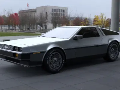 DMC-12 Delorean 3D model