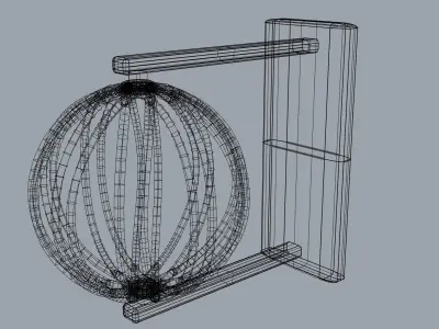 Wall Mount Interior Decoration 3D print model