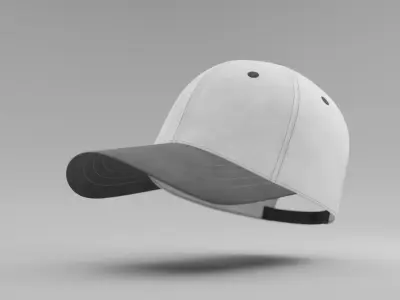 Cap - 02 Low-poly 3D model