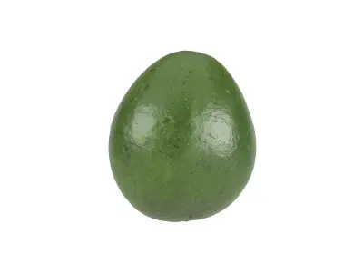 Photorealistic Avocado 3D Scan 3 3D model
