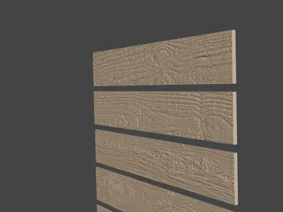 Wood Panels 3D print model