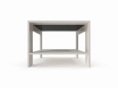Plastic table 3D model