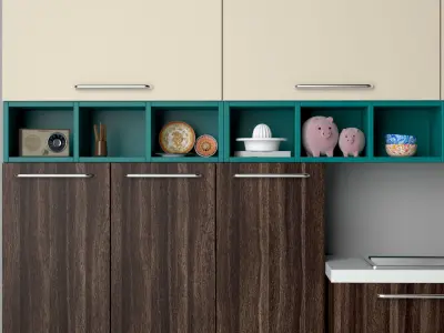 Kitchen Britt Creo cucine 3D model