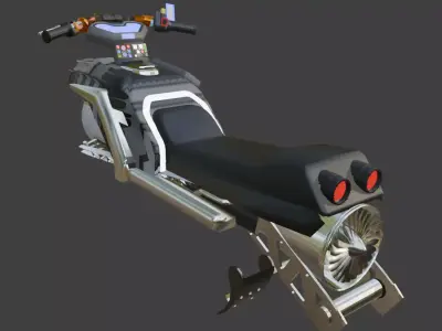 hover bike Free 3D model