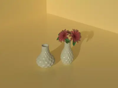 Vases Free 3D model buy