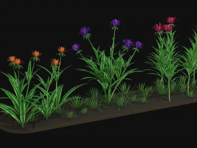 Flowers R12 3D model