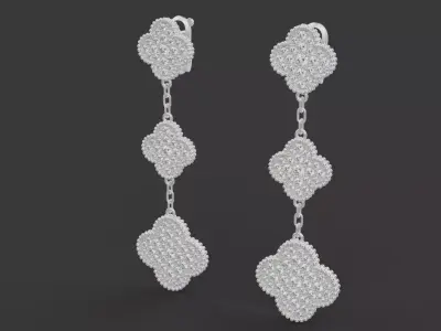 Earrings 54590 3D print model