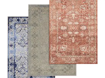 Rug Set 1784 3D model