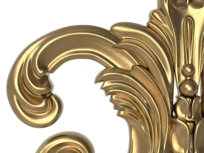  decorative pattern ready for 3D printing 3D model 296