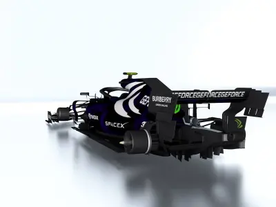 F1 Car model 3D model