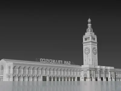 San Francisco Ferry Building 3D model