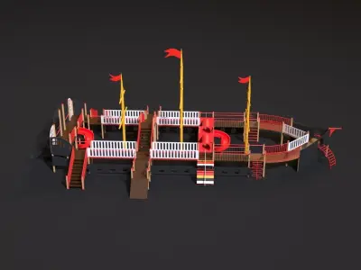 Playground ship 3D model
