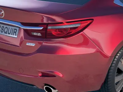 Mazda 6 Sedan 2018 3D model